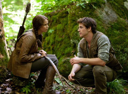 The Hunger Games, Jennifer Lawrence, Liam Hemsworth The Hunger Games, Jennifer Lawrence, Liam Hemsworth